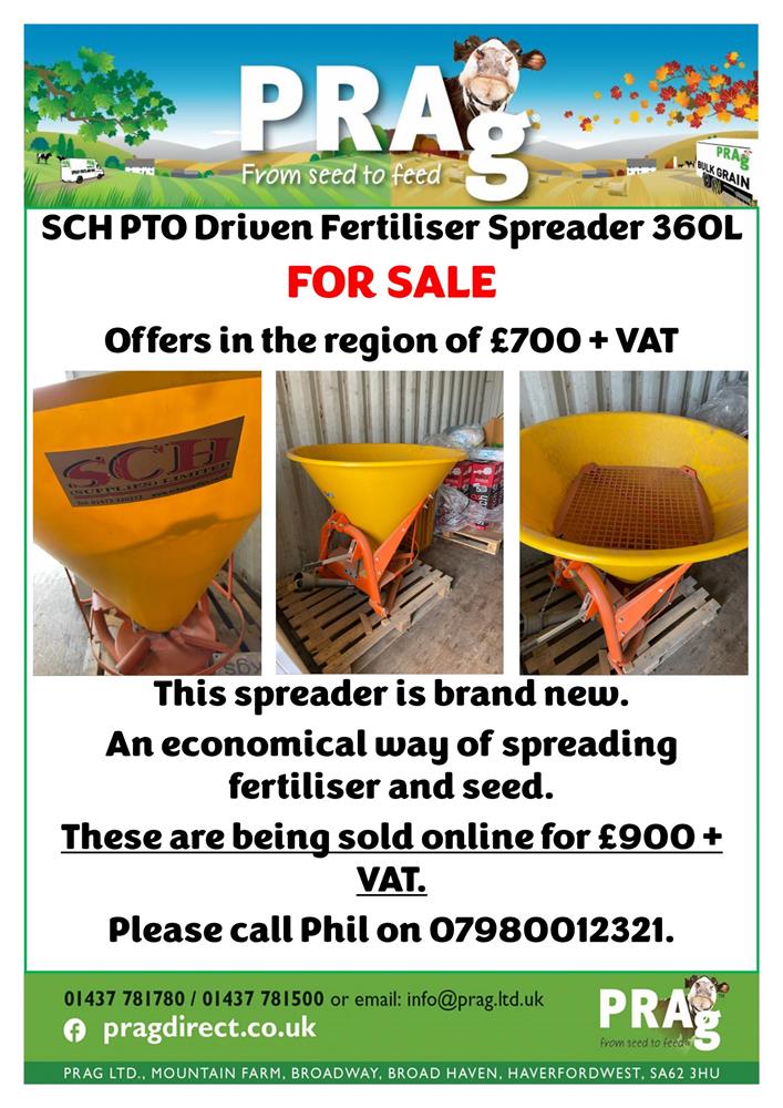 SCH spreader for sale